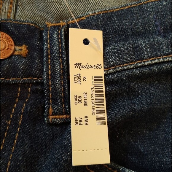 NWT Madewell High Rise Slim Boyfriend Jean Size 23 - Picture 7 of 12